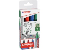 Marker whiteboard e-363 EDDING, 1-5 mm, set 4, color mix