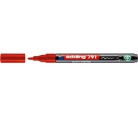 Oil marker e-791 EDDING, PCR, red
