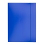 Folder with ruber band OFFICE PRODUCTS, cardboard/ lacquer, A4, 320gsm, 3-ply, color mix