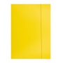 Folder with ruber band OFFICE PRODUCTS, cardboard/ lacquer, A4, 320gsm, 3-ply, color mix