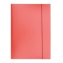 Folder with ruber band OFFICE PRODUCTS, cardboard/ lacquer, A4, 320gsm, 3-ply, color mix