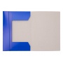 Folder with ruber band OFFICE PRODUCTS, cardboard/ lacquer, A4, 320gsm, 3-ply, color mix