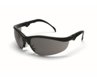 Safety glasses MCR Klondike Plus, grey lenses, black frames