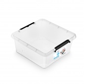 Pojemnik do przechowywania MOXOM Simple box, 18l, transparentny