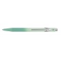 Pen set 849 and pencil 844 CARAN D'ACHE Misty Forest, in case, green