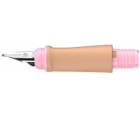 Spare front part for a fountain pen SCHNEIDER Ray, M, pink and white