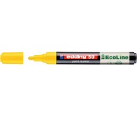 Water-based oil marker e-50 EDDING EcoLine, 2-3mm, yellow