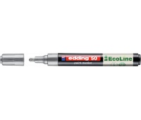 Marker olejowy na bazie wody e-50 EDDING EcoLine, 2-3mm, srebrny