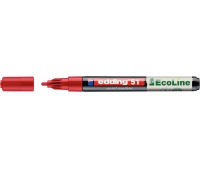 Water-based oil marker e-51 EDDING EcoLine, 1-2mm, red