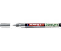 Water-based oil marker e-51 EDDING EcoLine, 1-2mm, silver