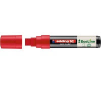 Water-based oil marker e-52 EDDING EcoLine, 4-15mm, red