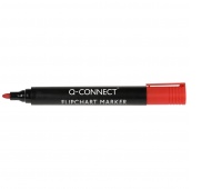 Flipchart marker Q-CONNECT, round, red