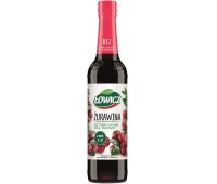 Fruit syrup ŁOWICZ, cranberry, 400ml