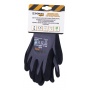 Gloves DONAU SAFETY Flex, kat. II, size 7, grey