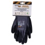 Gloves DONAU SAFETY Flex, kat. II, size 8, grey
