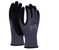 Gloves DONAU SAFETY Flex, kat. II, size 10, grey