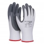 Gloves DONAU SAFETY Nitrile 01, kat. II, size 6, grey