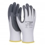 Gloves DONAU SAFETY Nitrile 01, kat. II, size 8, grey