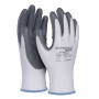 Gloves DONAU SAFETY Nitrile 01, kat. II, size 9, grey