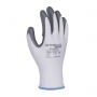 Gloves DONAU SAFETY Nitrile 01, kat. II, size 9, grey