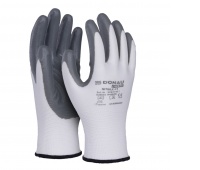Rękawice DONAU SAFETY Nitrile 01, kat. II, rozm. 10, szare