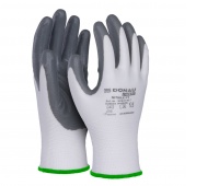 Rękawice DONAU SAFETY Nitrile 01, kat. II, rozm. 11, szare