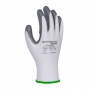 Gloves DONAU SAFETY Nitrile 01, kat. II, size 11, grey