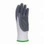 Gloves DONAU SAFETY Nitrile 01, kat. II, size 11, grey