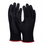 Rękawice DONAU SAFETY PU Black, kat. II, rozm. 6, czarne, Rękawice, Ochrona indywidualna