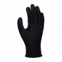 Gloves DONAU SAFETY PU Black, kat. II, size 10, black