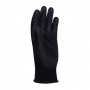 Gloves DONAU SAFETY PU Black, kat. II, size 10, black
