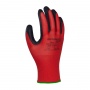 Gloves DONAU SAFETY Super Latex, kat. II, size 11, red