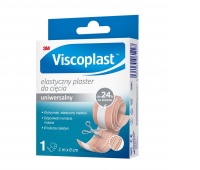 Elastic plaster VISCOPLAST , universal, 6cmx1m, light brown