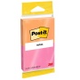 Sticky notes Post-it® Joyful (6720-PO), 76x63,5mm 2x75 sheets, hanger, orange-yellow