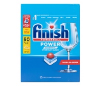 Tabletki do zmywarki FINISH Power Essential, 90szt+2gratis, lemon