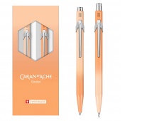 Zestaw długopis 849 i ołówek 844 CARAN D'ACHE Sunset Sky, w etui, pomarańczowy
