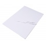 Bundle folder OFFICE PRODUCTS, cardboard, A4, 300 gsm, 3-flaps, white