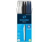 Ballpoint pen SCHNEIDER Reco, M, box, 6 pcs, color mix
