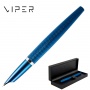 Fountain pen DIPLOMAT Viper, guilloche, F, blue