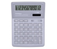 Office calculator DONAU TECH, 12 digits. display, dim. 190x143x40 mm, light grey