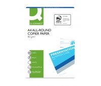 Papier ksero Q-CONNECT All-Round, A4, klasa C, 80gsm, 500 ark.