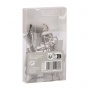 Binder clips APLI Up North, 19mm, 15pcs, in box with hang tag, grey