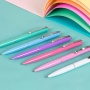Automatic ballpoint pen SCHNEIDER K15, M, 1pc, mix of pastel colours