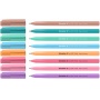 Ballpoint pen SCHNEIDER Tops 505, F, 1pc, mix of pastel colours