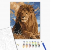 Malowanie po numerach BRUSHME, 40x50 cm, prawdziwy gigant, 1 szt., w pudełku