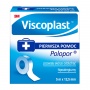 Przylepiec VISCOPLAST Polopor, 5mx12,5mm, rolka, 1szt., Plastry, apteczki, Artykuły higieniczne i dozowniki