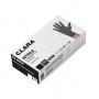 Powder-free nitrile gloves CLARA, 100 pcs, size S, black