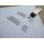 School kit KEYROAD Black Pencil Set, 2x black pencil + eraser + sharpener, blister, black