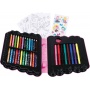 Art kit for children KEYROAD, 54 pieces, box with handle, butterfly