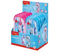 Geometric set KEYROAD, 9 pieces, display, mix colors